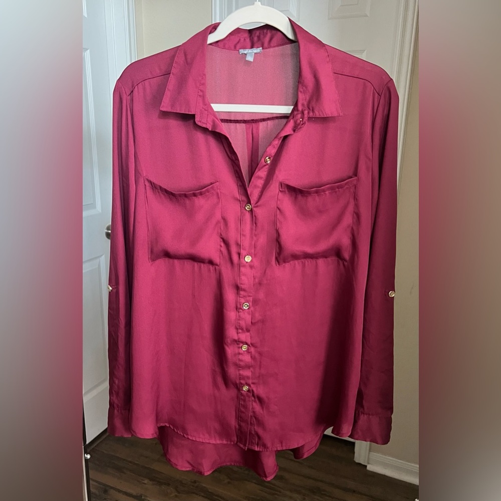 Charlotte Russe Long Sleeve Top